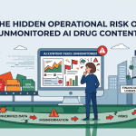 The Hidden Operational Risk of Unmonitored AI Drug Content image